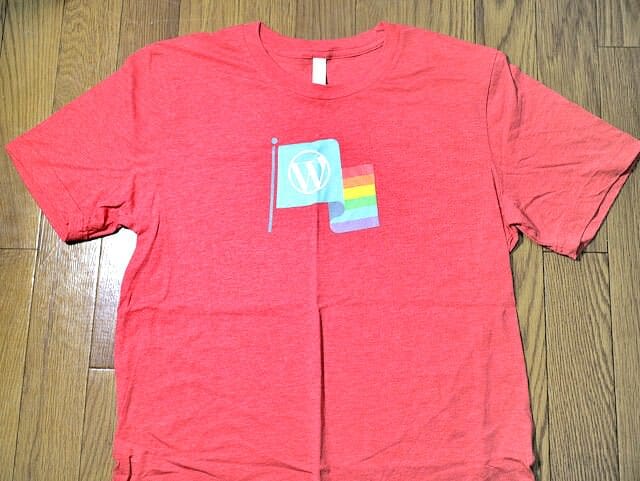 WordPressTシャツWordPress Pride Unisex Tri Blend T Shirt