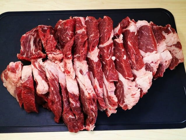コストコ牛肉ビーフ肩ロース塊保存