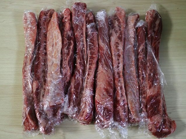 コストコ牛肉ビーフリブフィンガー保存