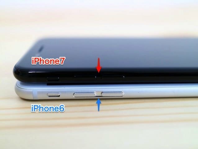 IPhone6and7左側面