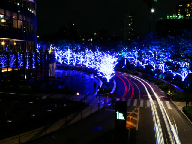 東京ミッドタウン クリスマス2016イルミネーション 5 2スターライトロード