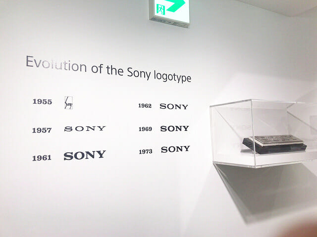 ソニービルIt s a Sony展SONYロゴ