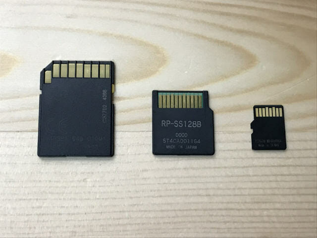 SD miniSD microSD