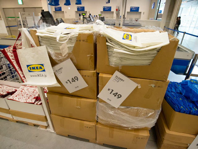 IKEA レジ バッグ