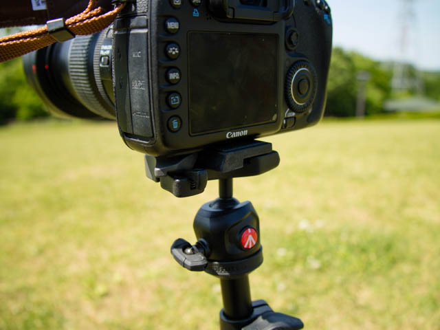 Manfrotto 三脚 befree one 7D 雲台水平
