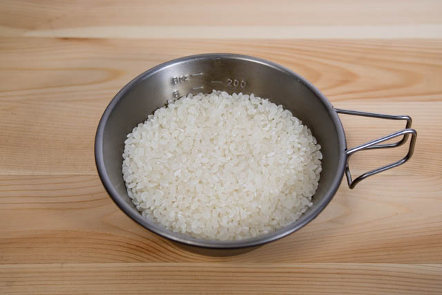 メスティン炊き込みごはん お米