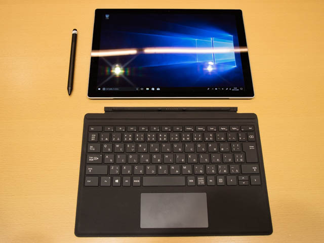 マイクロソフト 新製品Touch Tryイベント SurfacePro分離