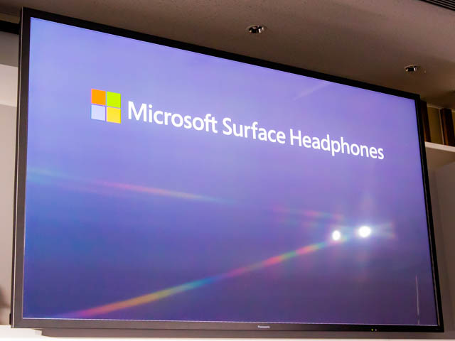 Microsoft Japan Surface Event SurfaceHeadphones