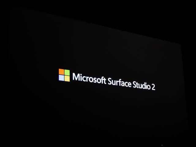 Microsoft Japan Surface Event SurfaceStudio2