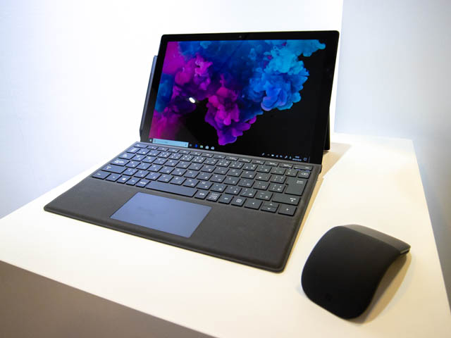 Microsoft Japan Surface Event SurfacePro6正面