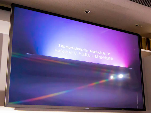Microsoft Japan Surface Event SurfacePro6画素数